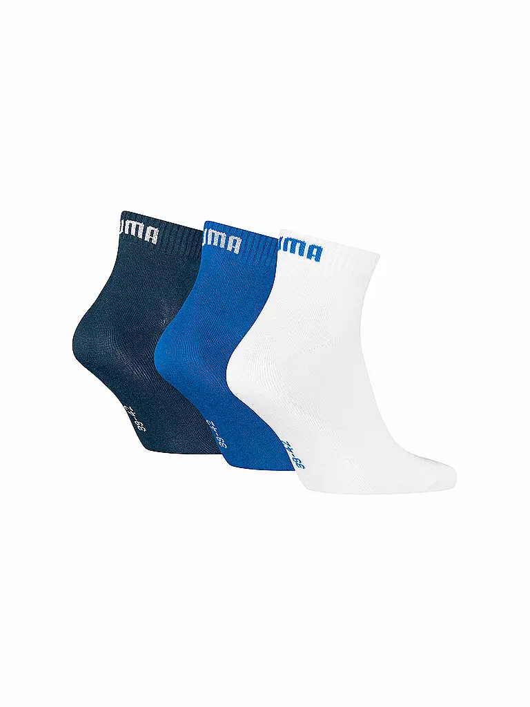 PUMA | Freizeitsocken Quarter Plain 3er Pkg. | creme