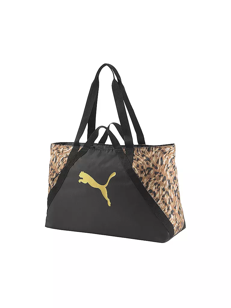 PUMA | Freizeittasche Essentials Safari Glam Shopper | schwarz