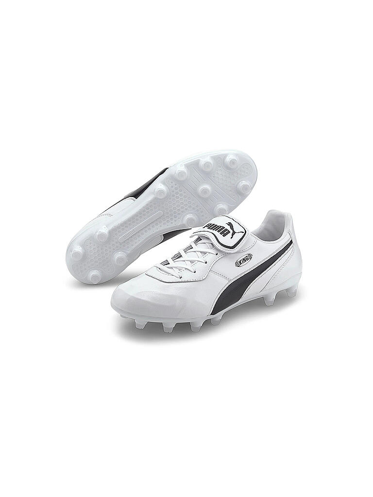 PUMA | Fußballschuhe Nocken KING Top FG | weiß