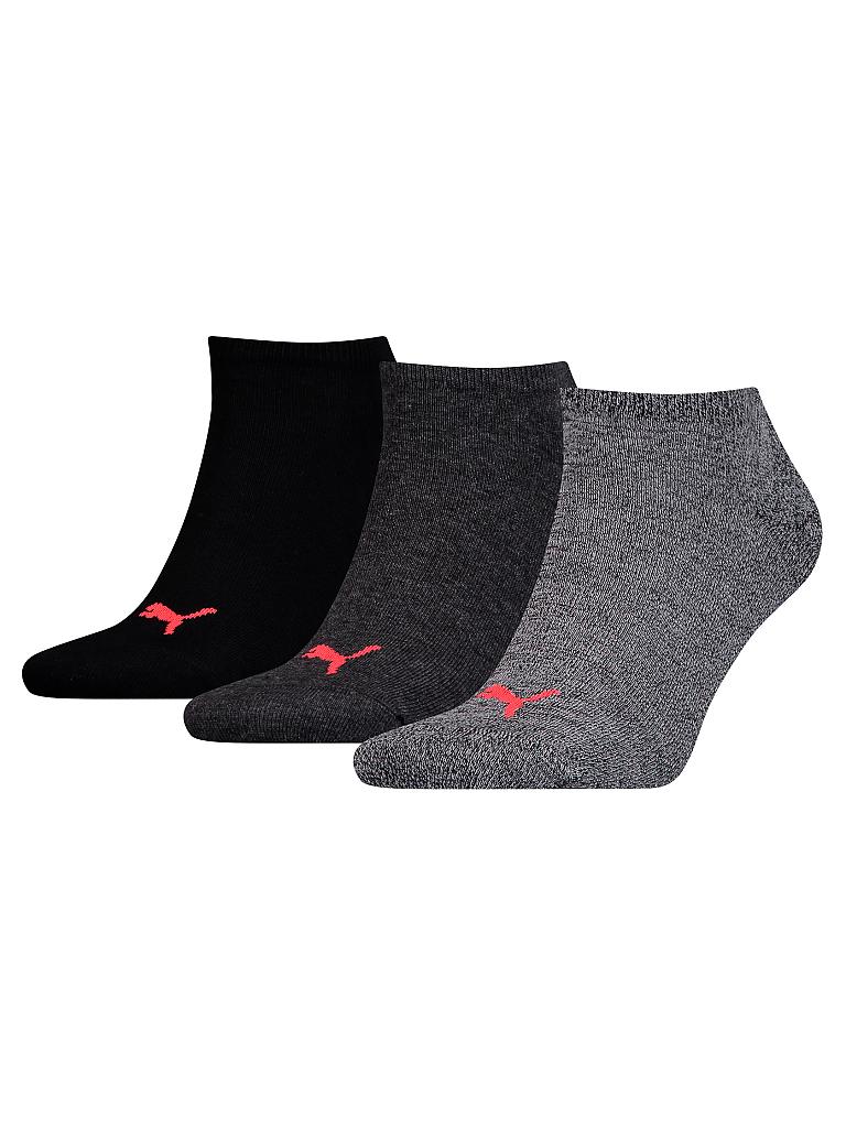 PUMA | Herren 3er Pkg. Sneaker-Socken Invisible | grau