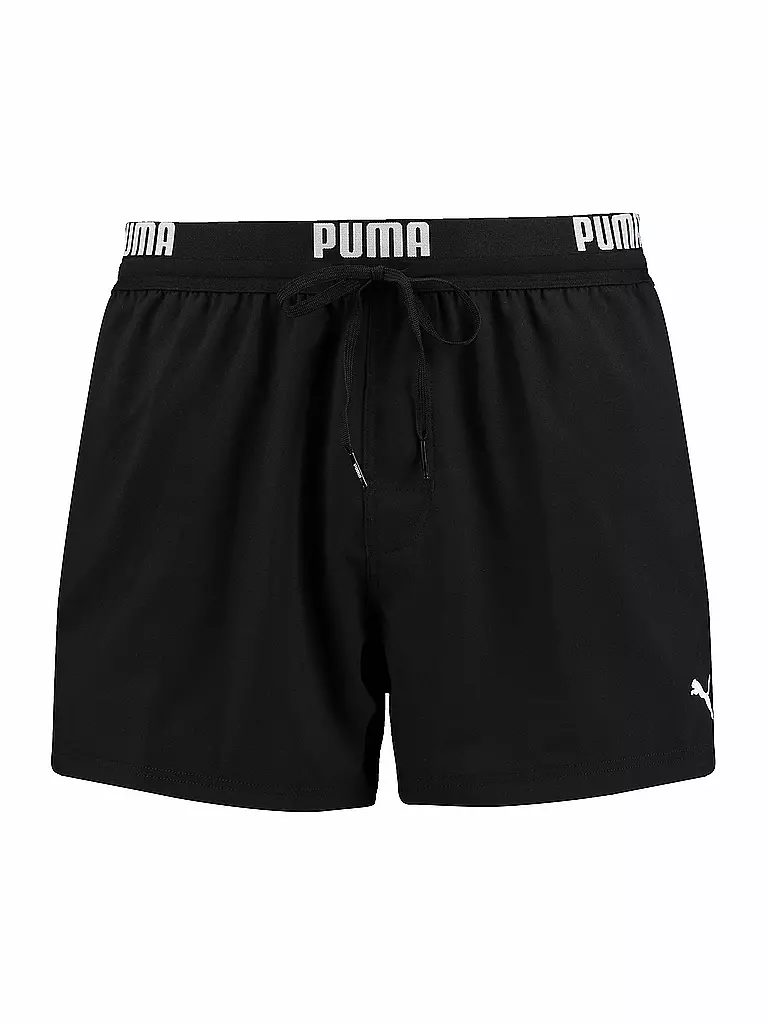 PUMA | Herren Badeshort Logo | schwarz