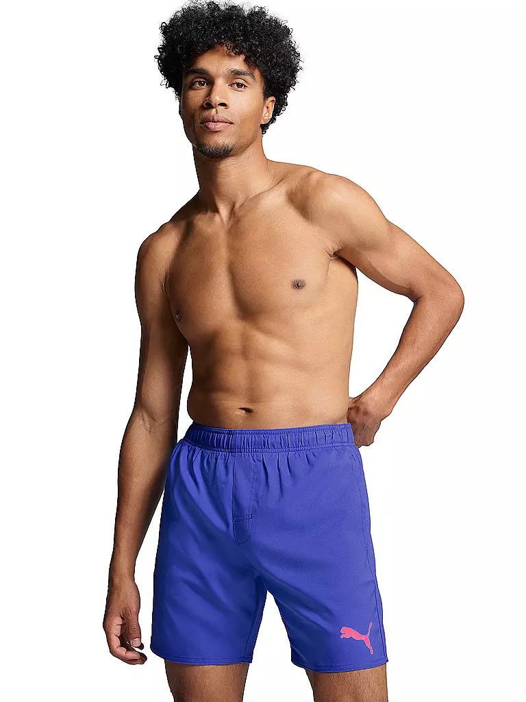 PUMA | Herren Badeshort Mid | blau