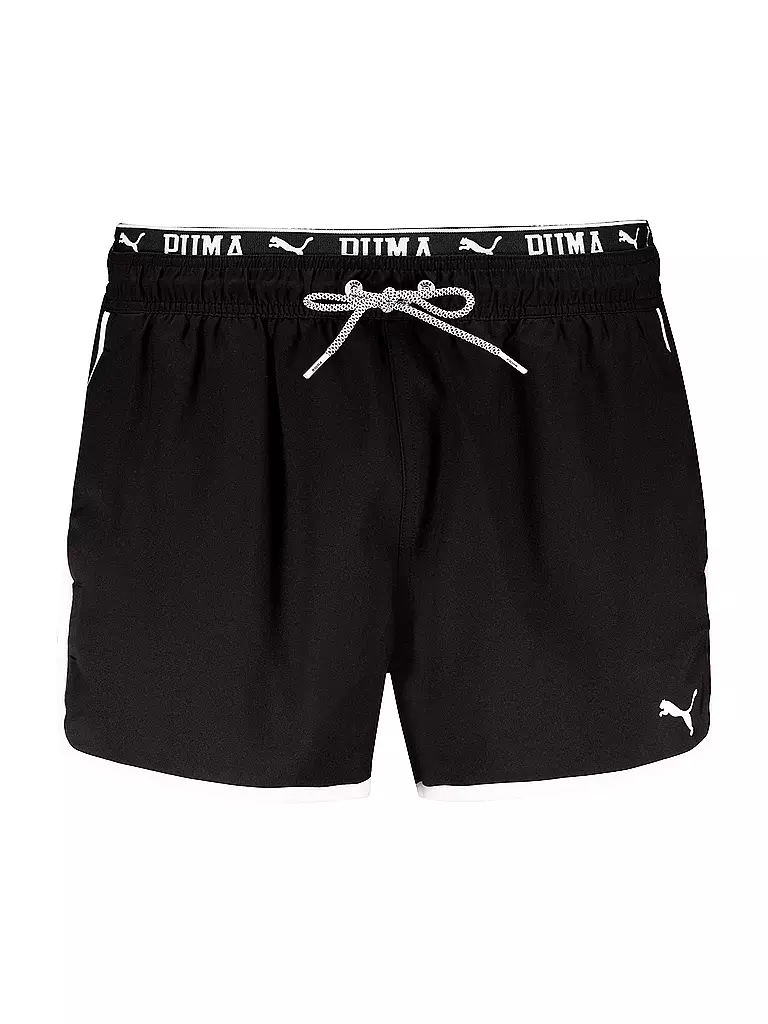 PUMA | Herren Badeshort Track | schwarz
