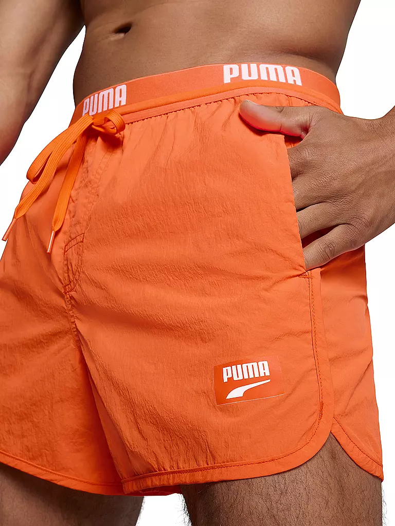 PUMA | Herren Badeshort Track | orange