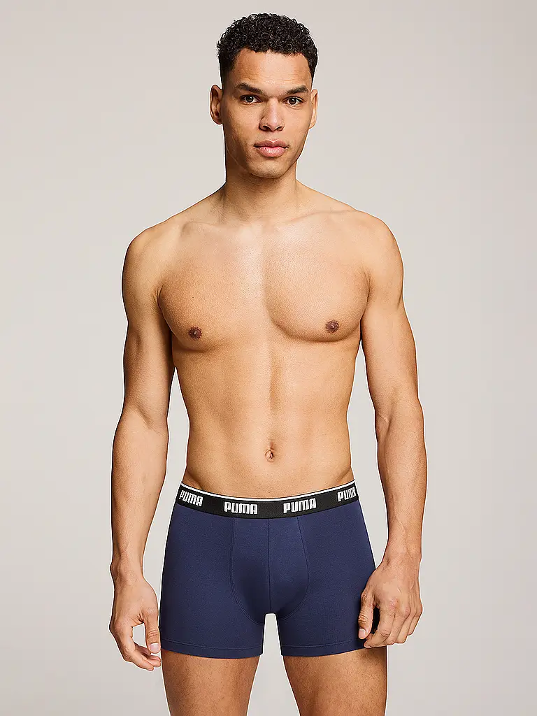 PUMA | Herren Boxer 3er Pkg. | dunkelgrün
