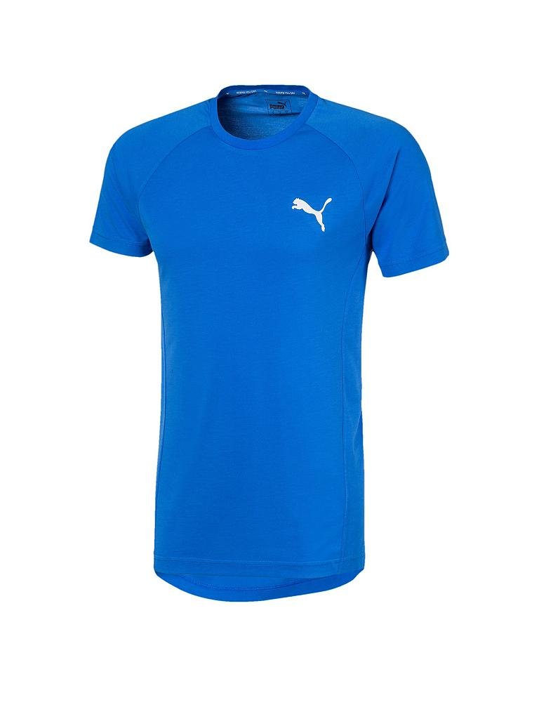 PUMA | Herren Fitness-Shirt Evostripe | blau