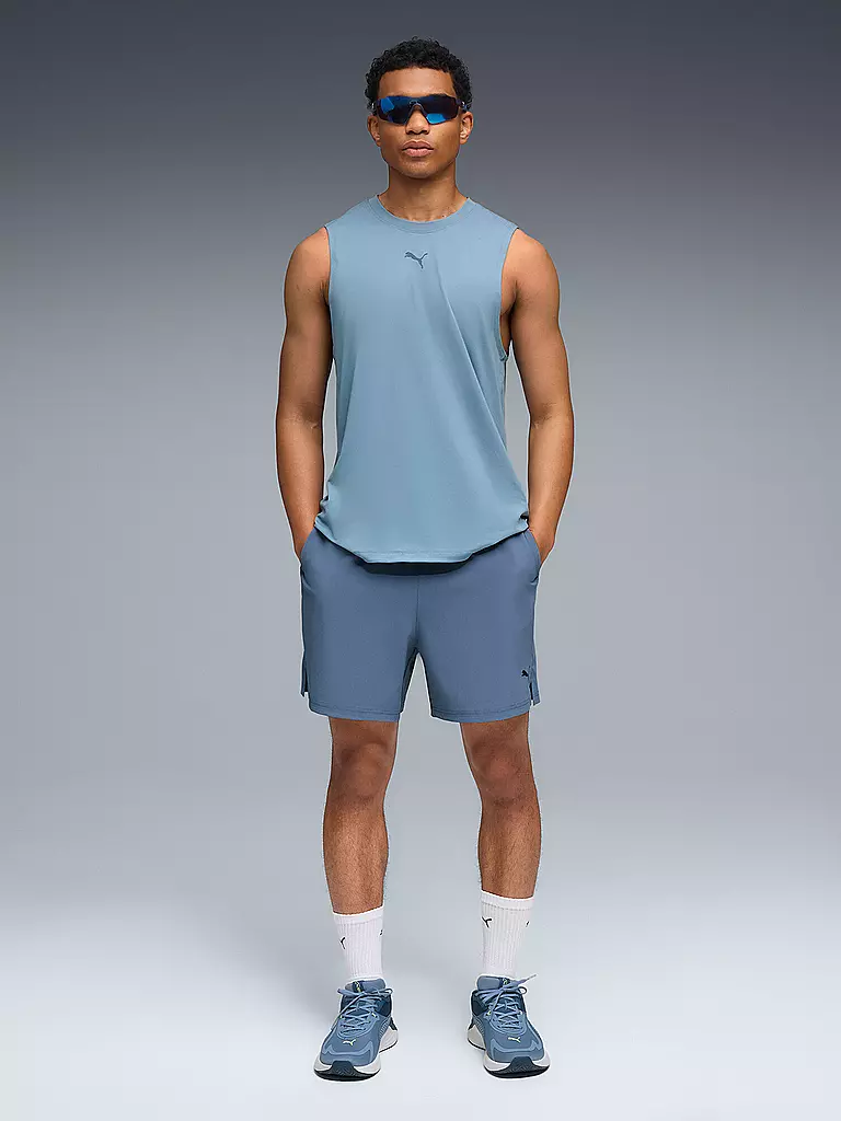 PUMA | Herren Fitnesstank CLOUDSPUN  | hellblau