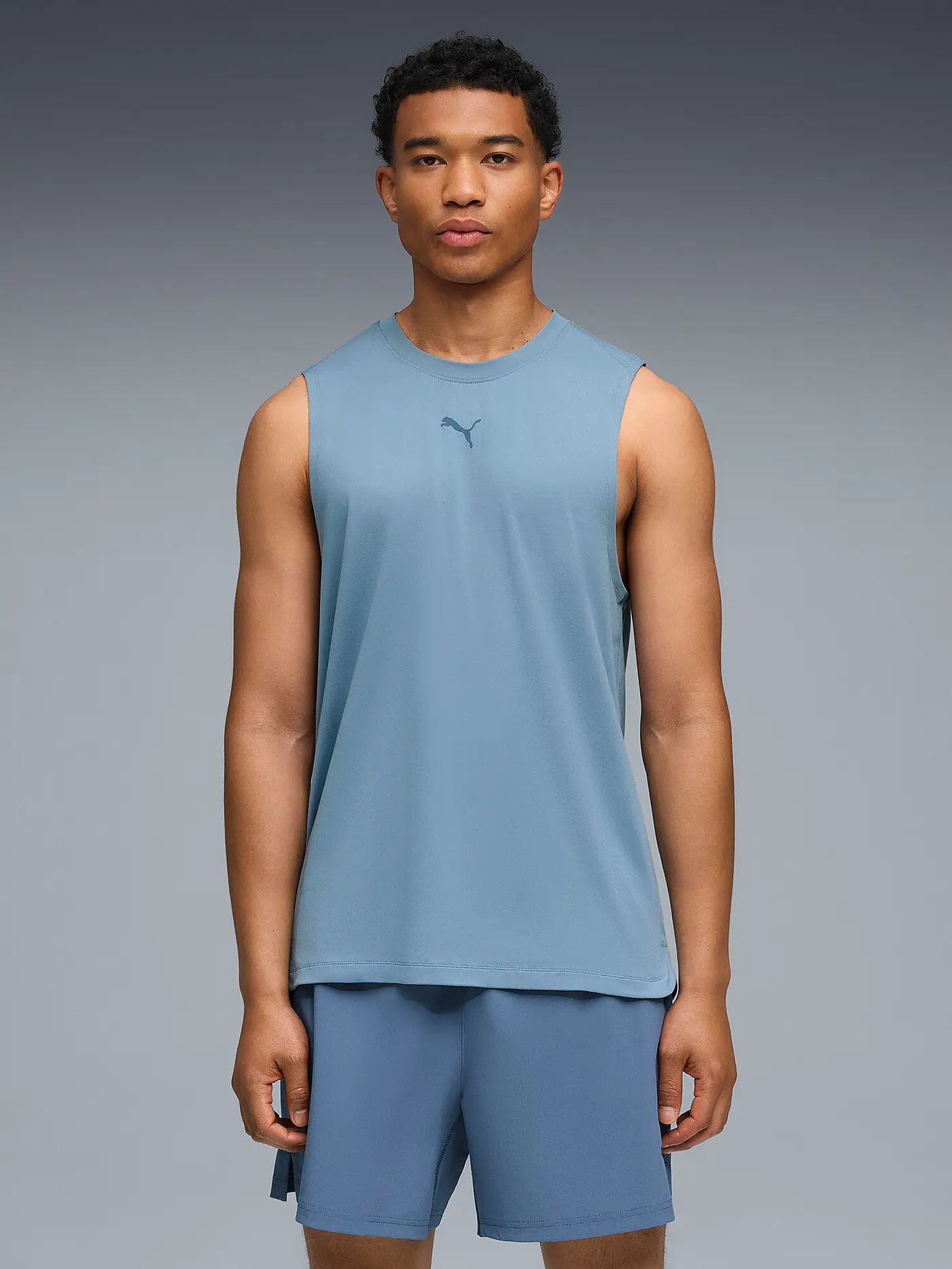 PUMA | Herren Fitnesstank CLOUDSPUN  | hellblau