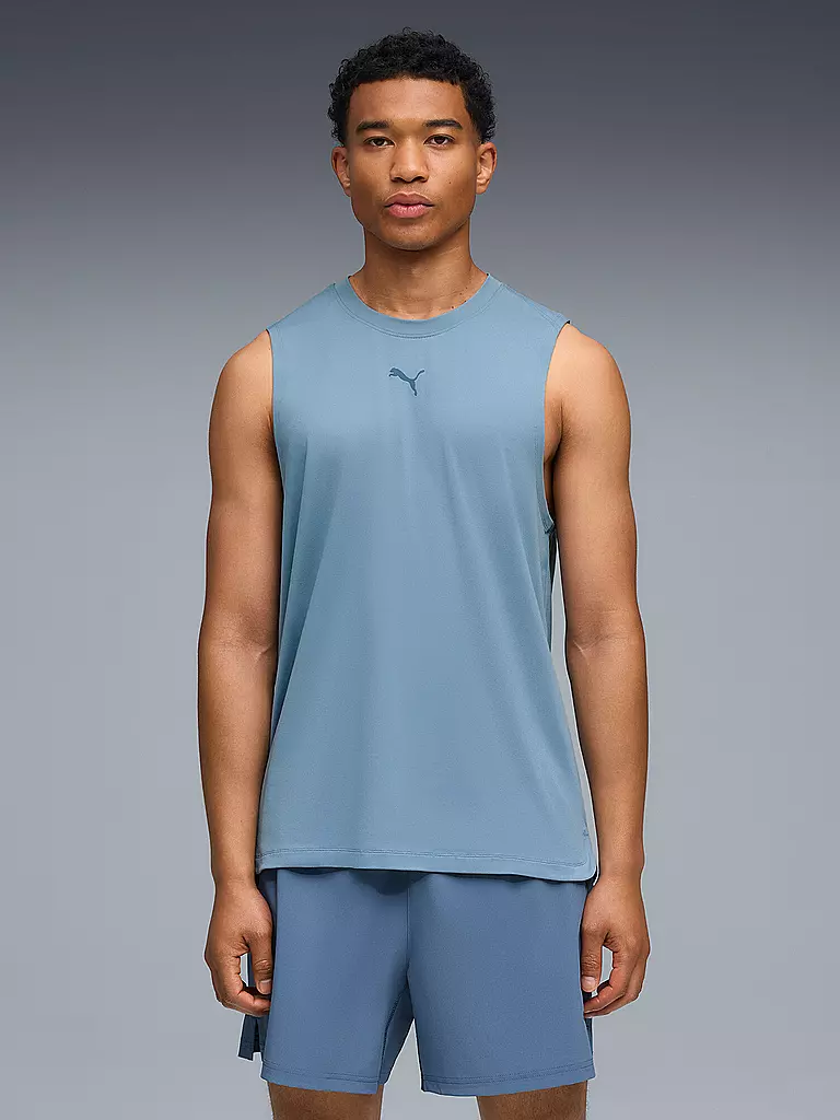 PUMA | Herren Fitnesstank CLOUDSPUN  | hellblau