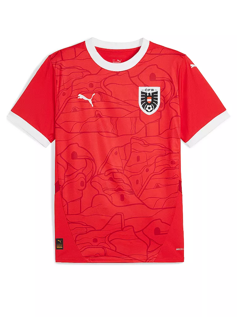 PUMA | Herren Fußball Heimtrikot  Österreich 2024 | rot