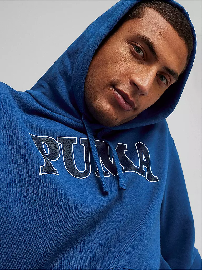 PUMA | Herren Hoodie Squad | blau