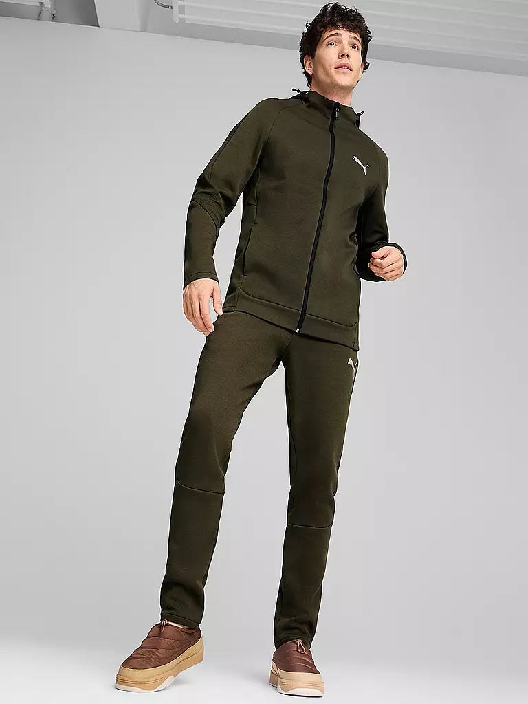 PUMA | Herren Kapuzenjacke Evostripe  | olive