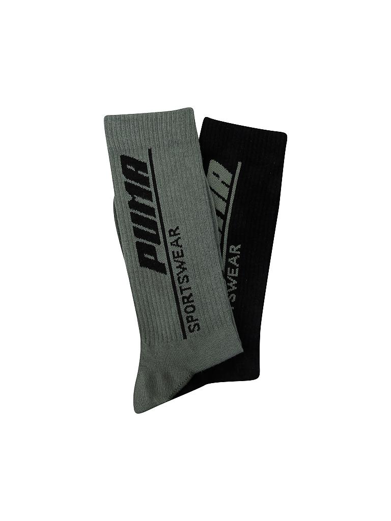 PUMA | Herren Socken 2er Pack Sportswear | olive