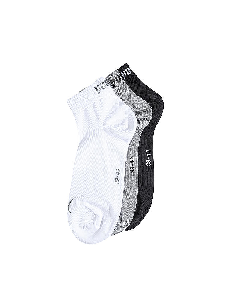 PUMA | Herren Socken Quarter 3er Pkg.  | grau
