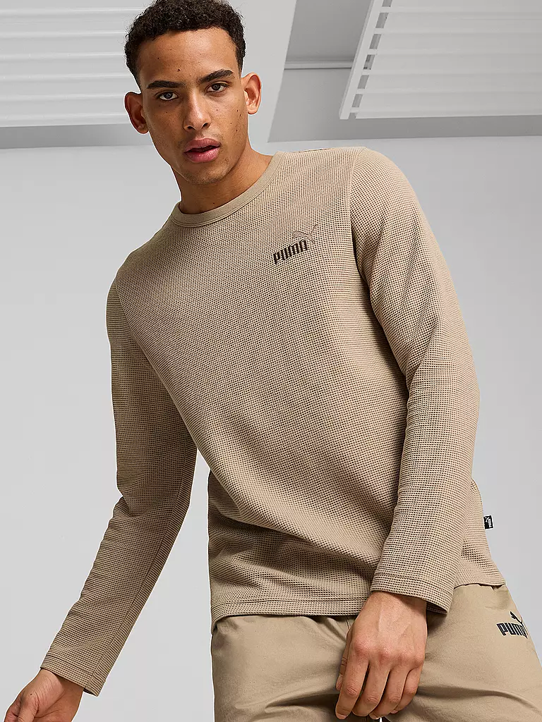 PUMA | Herren Sweater Elevated Waffle | beige