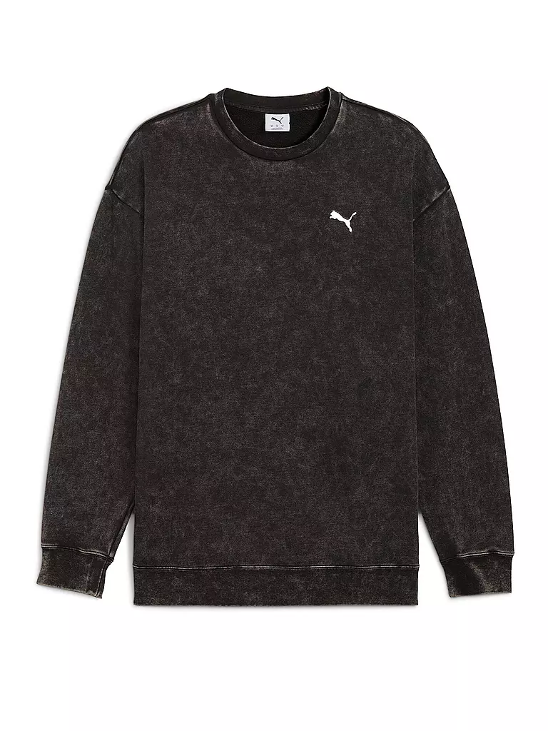 PUMA | Herren Sweater ESS ELEVATED Relaxed Wash  | schwarz