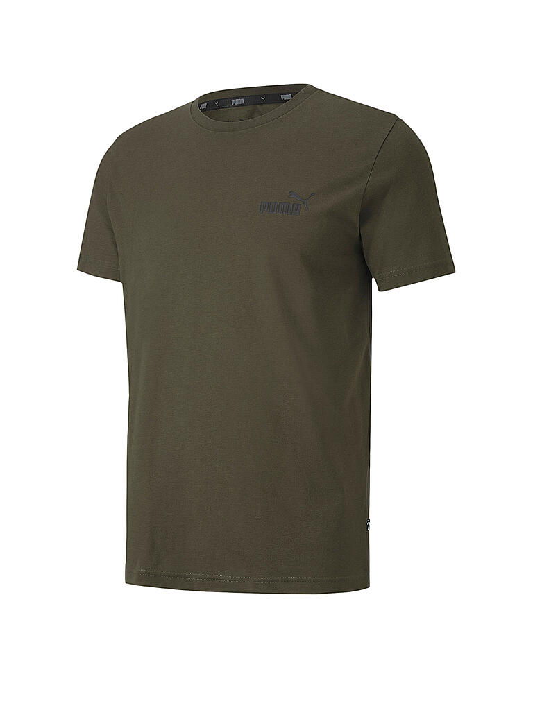PUMA | Herren T-Shirt Ess Smal Logo | olive