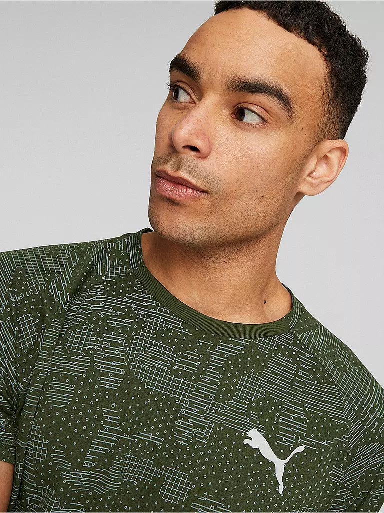 PUMA | Herren T-Shirt Evostripe | schwarz