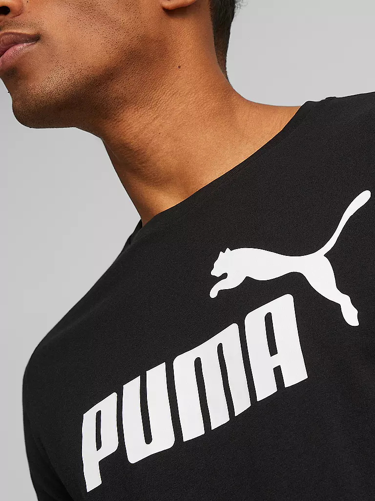 PUMA | Herren T-Shirt Logo | schwarz