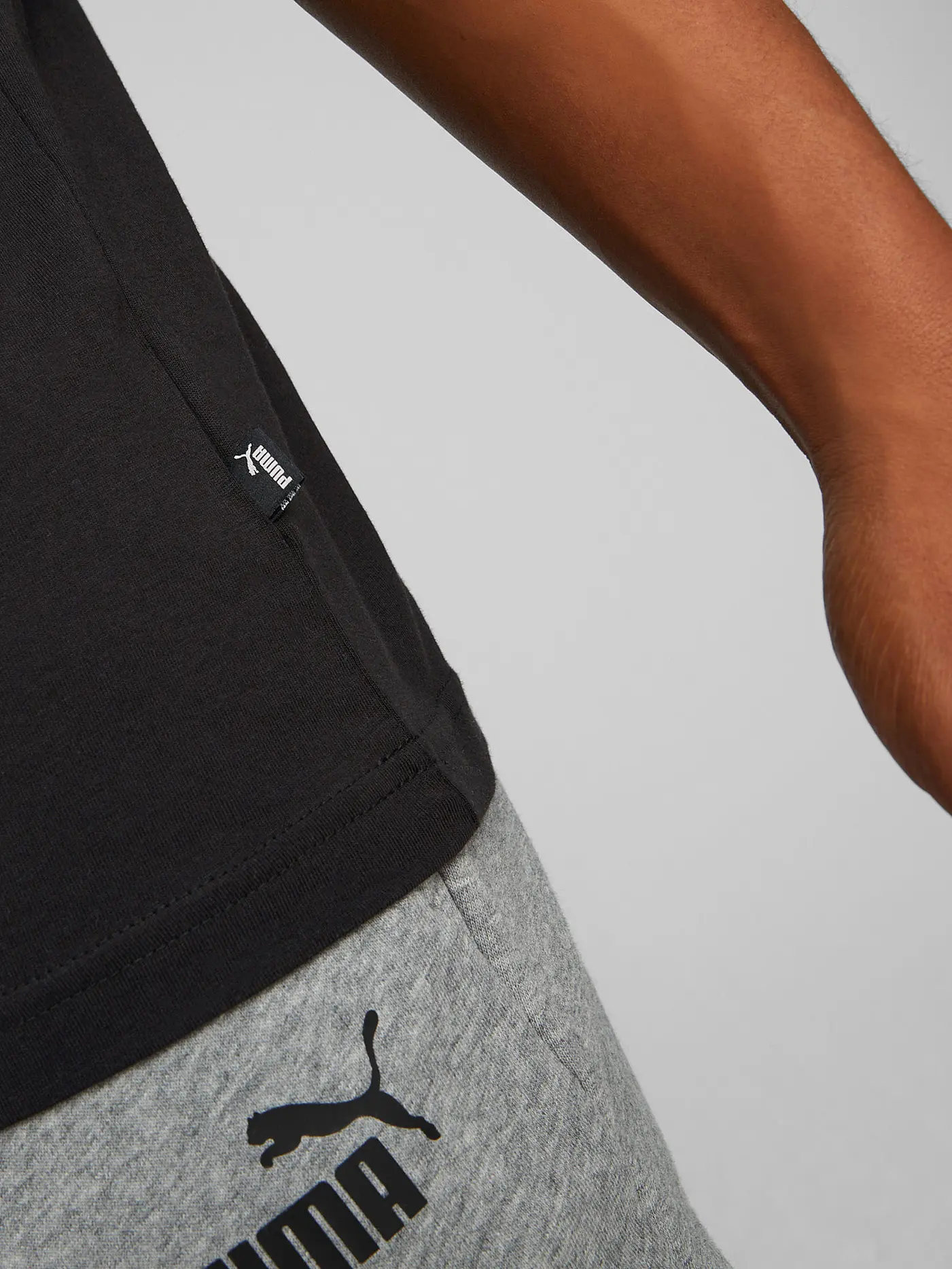 PUMA | Herren T-Shirt Logo | schwarz