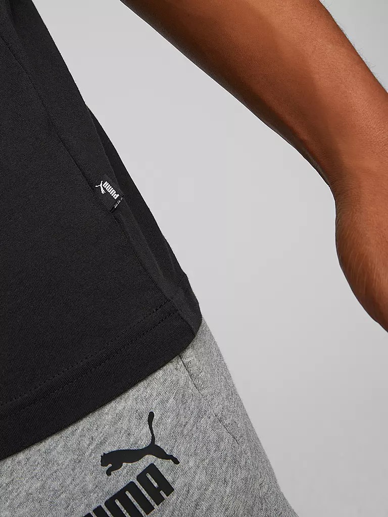 PUMA | Herren T-Shirt Logo | schwarz