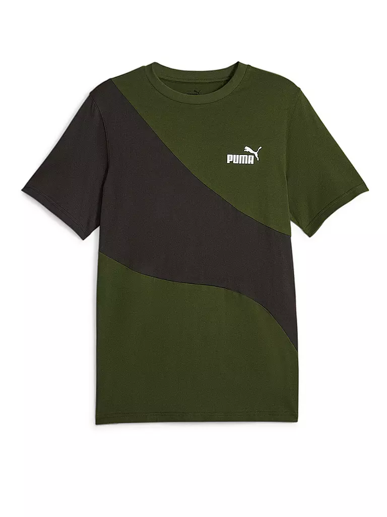 PUMA | Herren T-Shirt Power Cat | olive