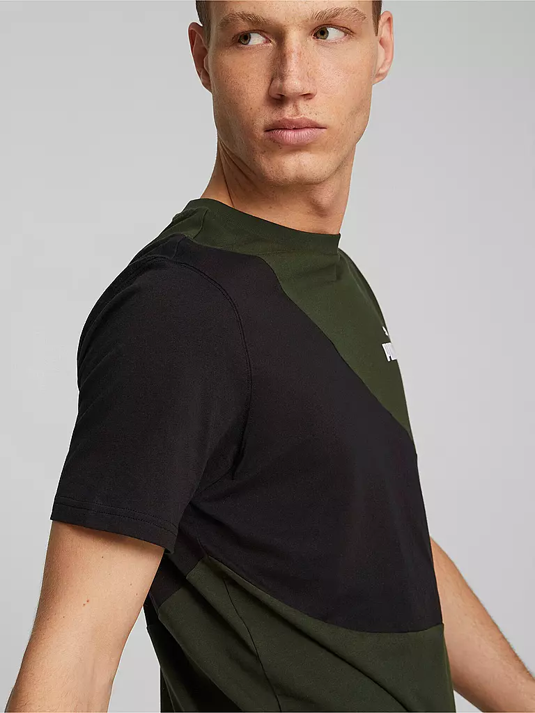 PUMA | Herren T-Shirt Power Cat | olive