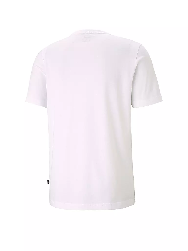 PUMA | Herren T-Shirt Small Logo | weiss