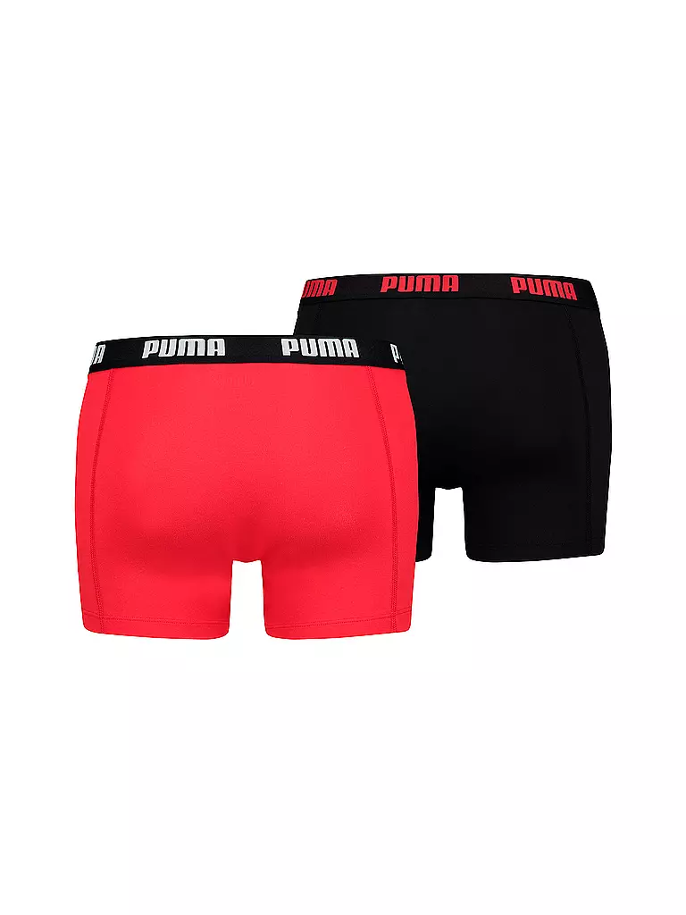 PUMA | Herren Unterhosen Boxer 2er Pkg. | rot