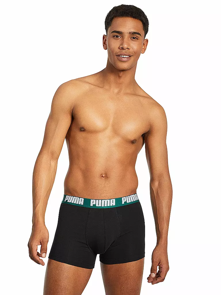 PUMA | Herren Unterhosen Boxer 2er Pkg. | petrol