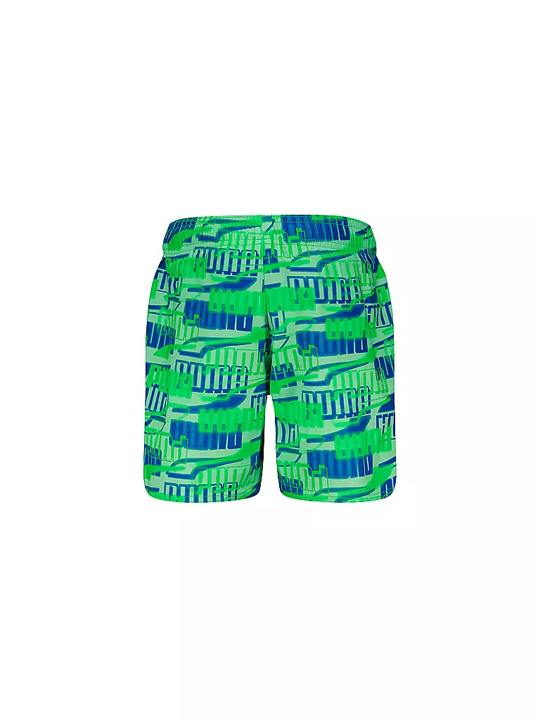 PUMA | Jungen Badeshort Printed Allover | dunkelblau