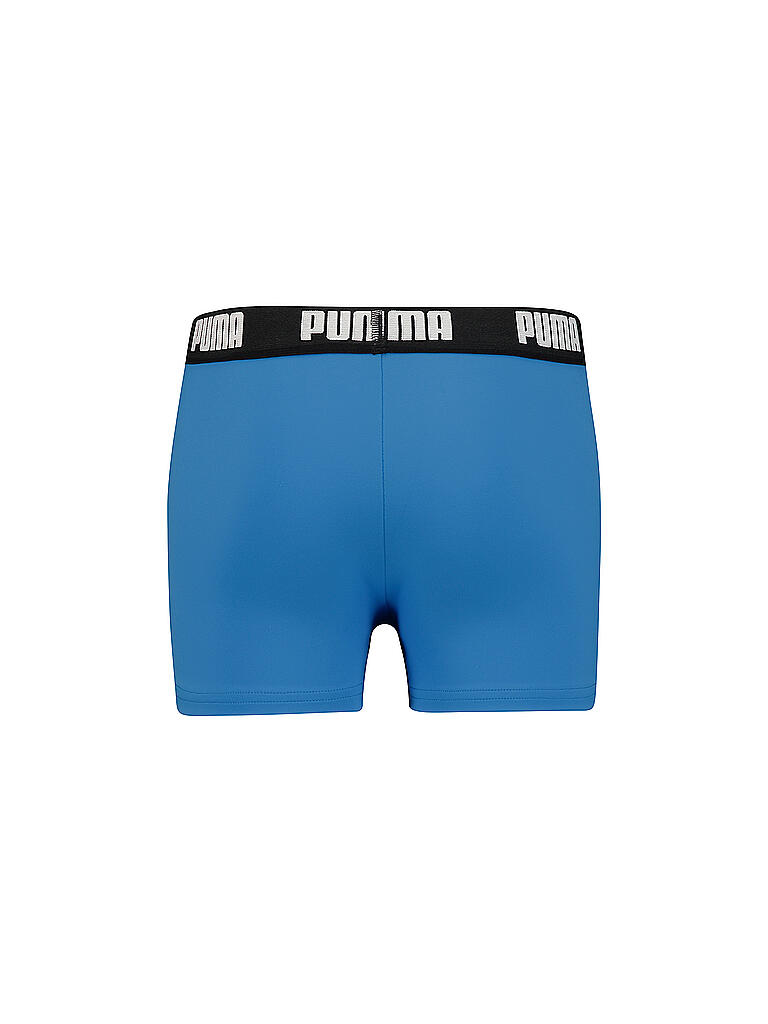PUMA | Jungen Beinbadehose Logo Trunk | blau