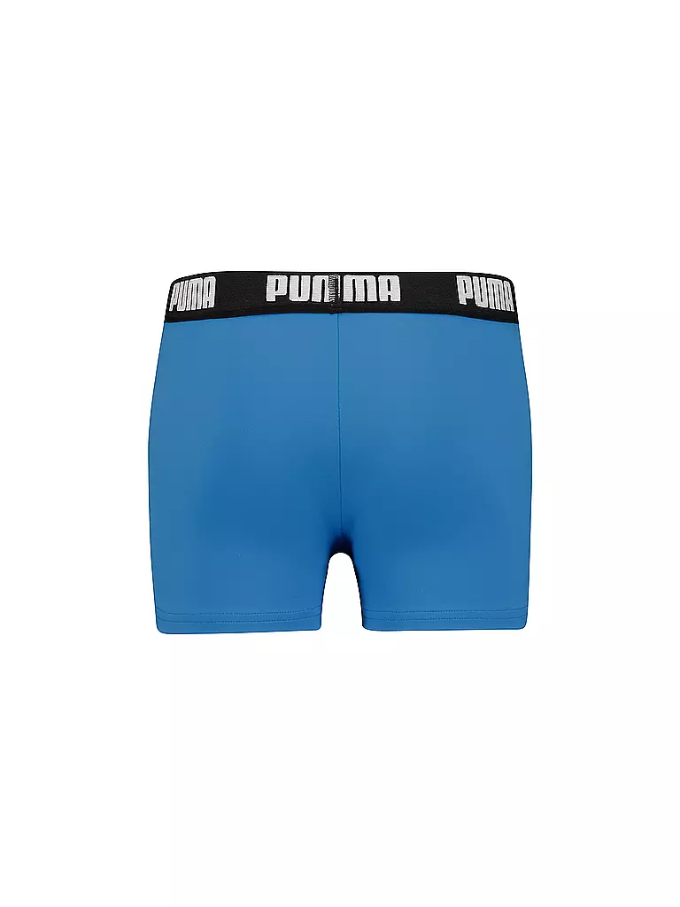 PUMA | Jungen Beinbadehose Logo Trunk | blau