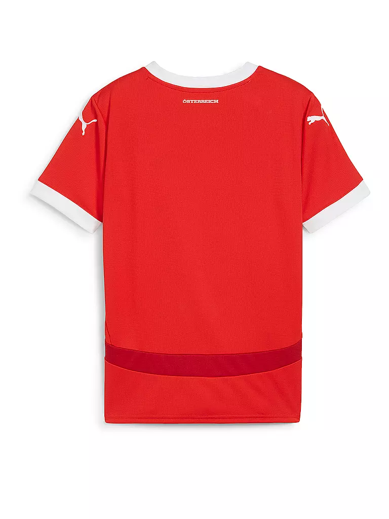 PUMA | Kinder Fußball Heimtrikot Österreich 2024 | rot