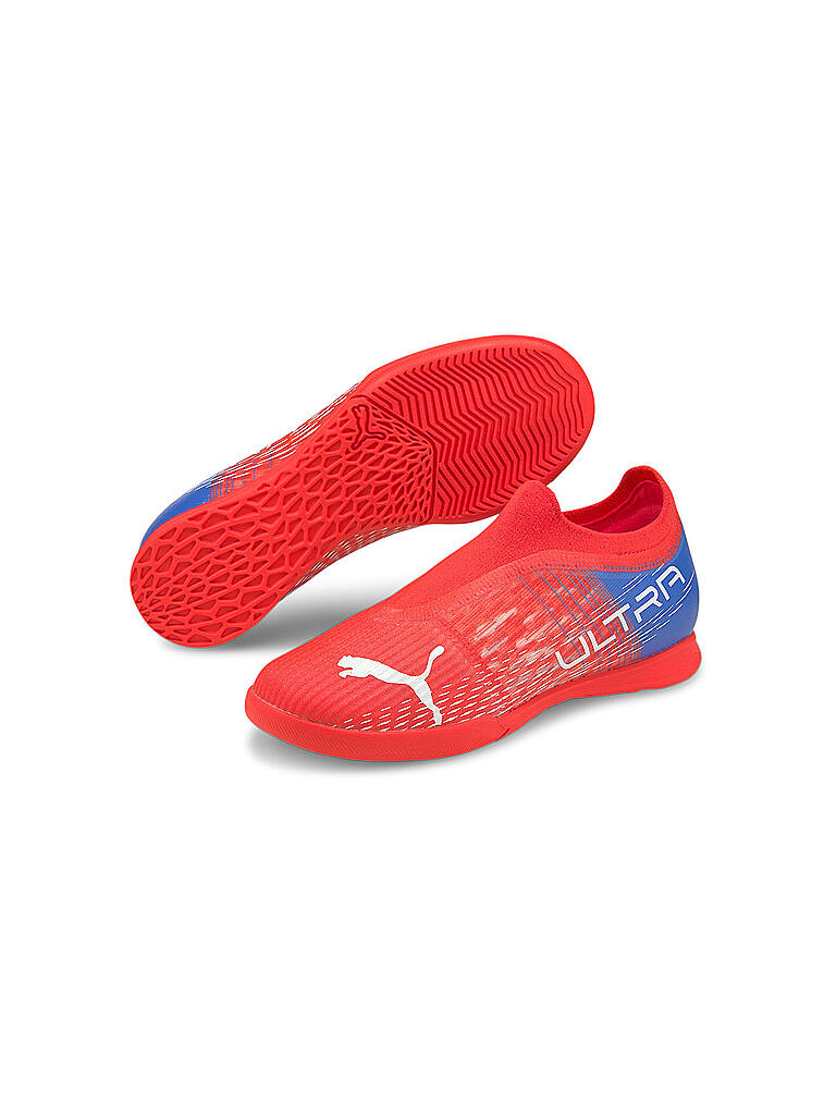 PUMA | Kinder Hallen-Fußballschuhe ULTRA 3.3 IT Jr. | rot