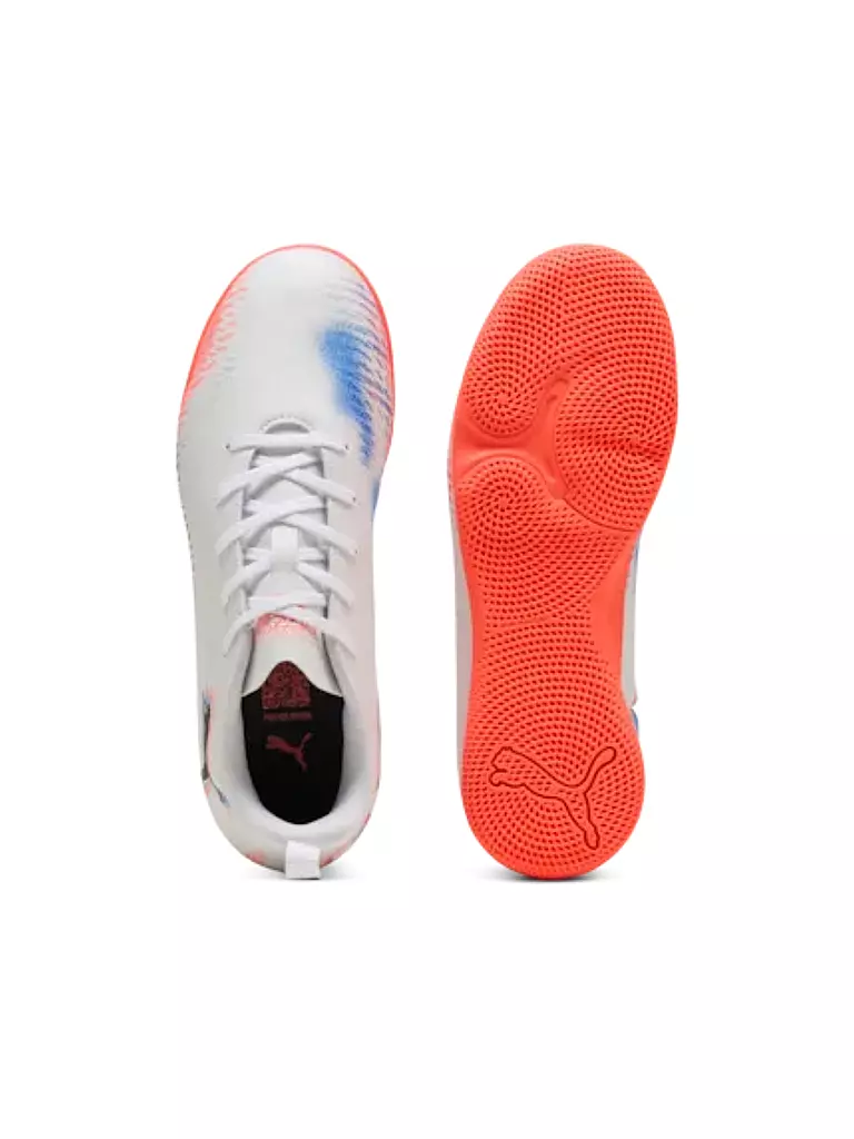 PUMA | Kinder Hallenschuhe FUTURE 8 PLAY IT Jr | weiss