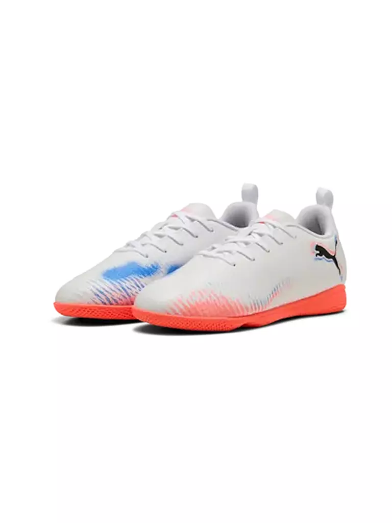 PUMA | Kinder Hallenschuhe FUTURE 8 PLAY IT Jr | weiss
