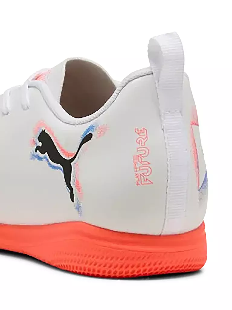 PUMA | Kinder Hallenschuhe FUTURE 8 PLAY IT Jr | weiss