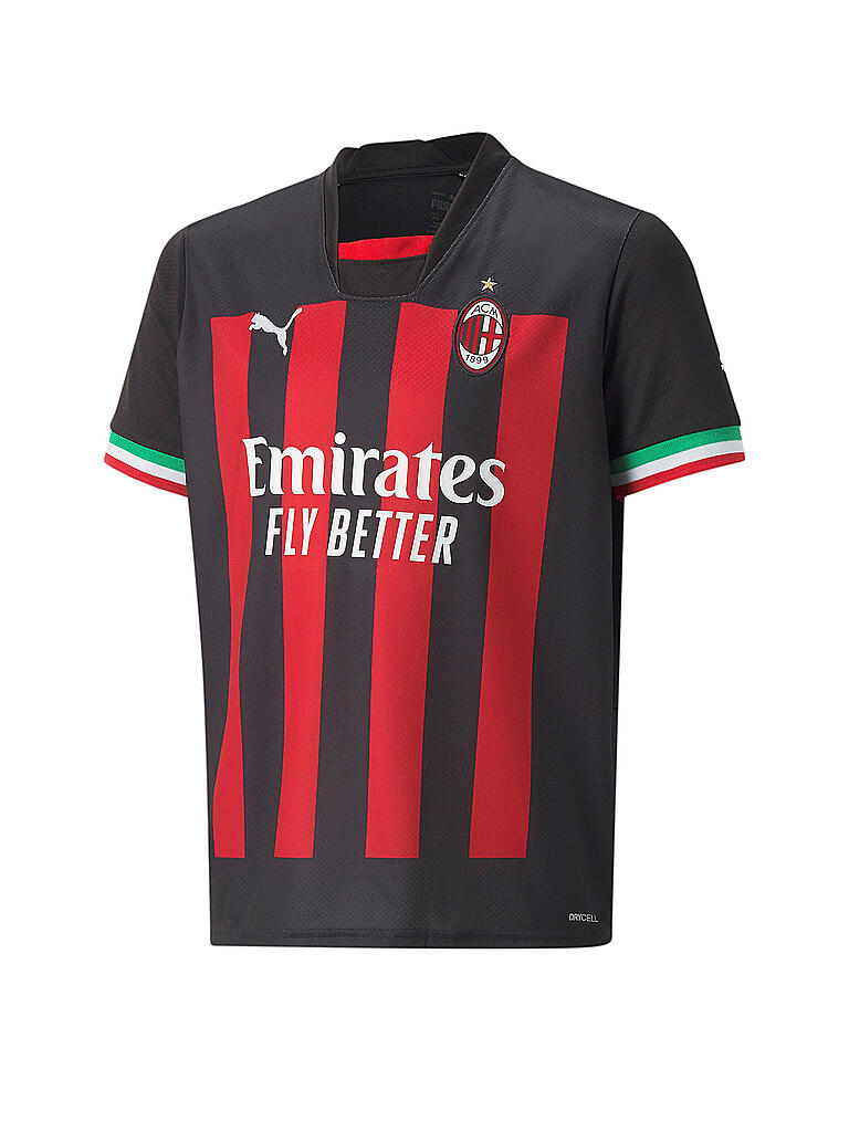 PUMA | Kinder Heimtrikot A.C. Milan Replica 22/23 | schwarz