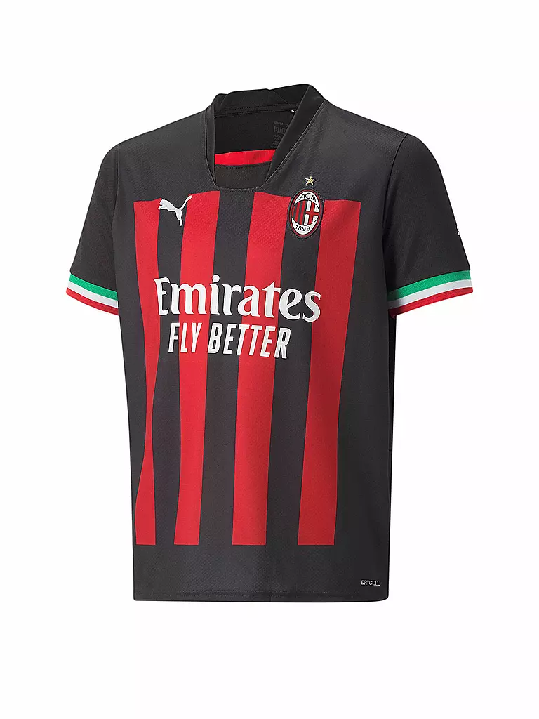 PUMA | Kinder Heimtrikot A.C. Milan Replica 22/23 | schwarz