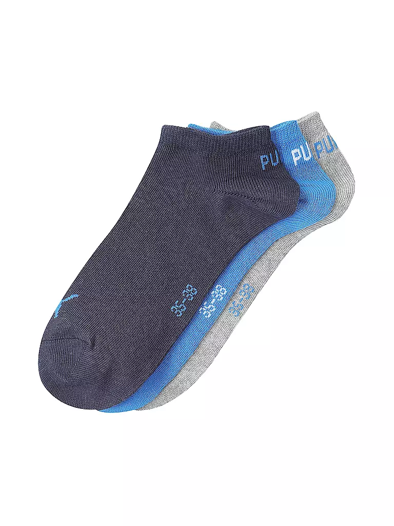 PUMA | Sneaker-Socken Invisible 3er Pkg.  | blau
