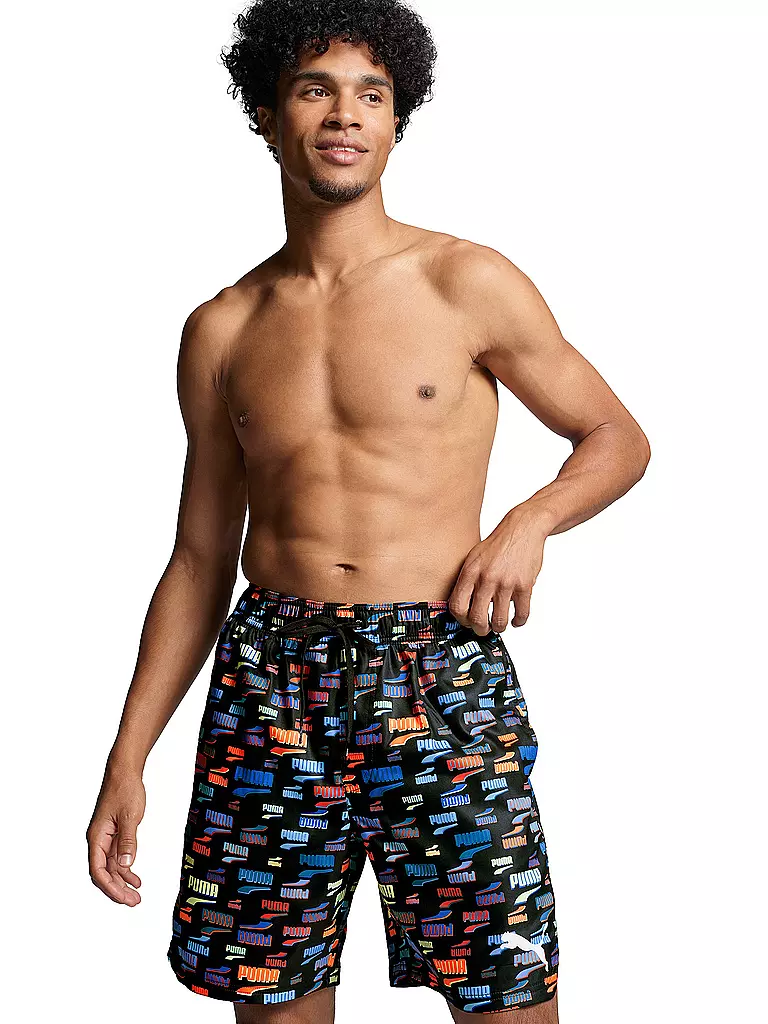 PUMA | Unisex Badeshort Swim | schwarz