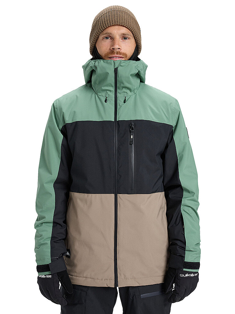 QUIKSILVER Herren Snowboardjacke Sycamore Block 20K grün | S
