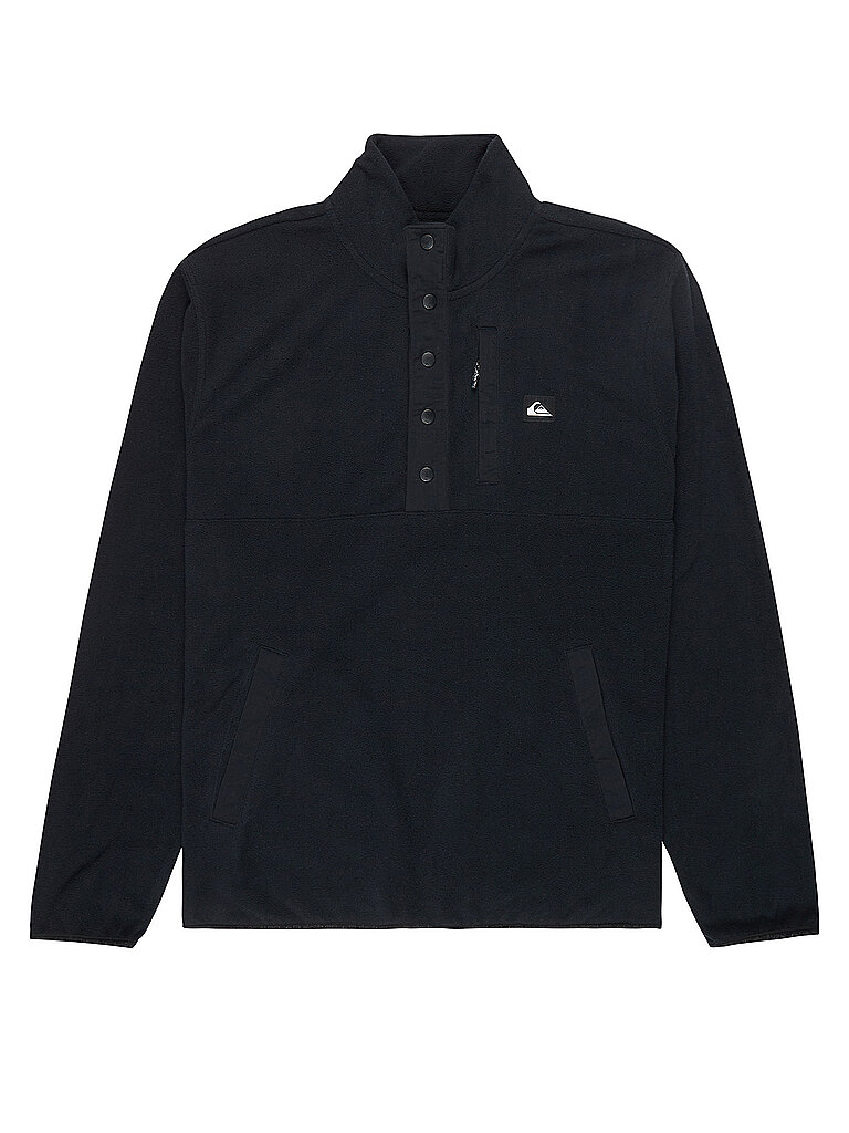 QUIKSILVER Herren Unterzieh Zipshirt No Destination Hs schwarz | S