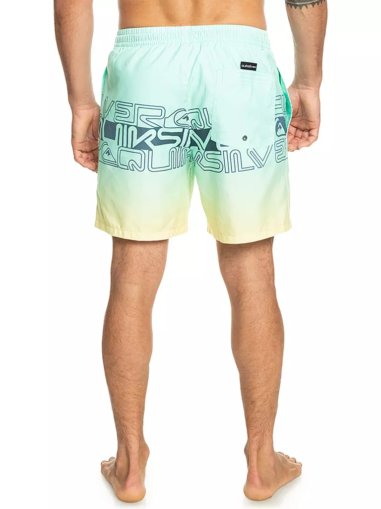 QUIKSILVER | Herren Badeshort Everyday Wordblock 17"  | mint