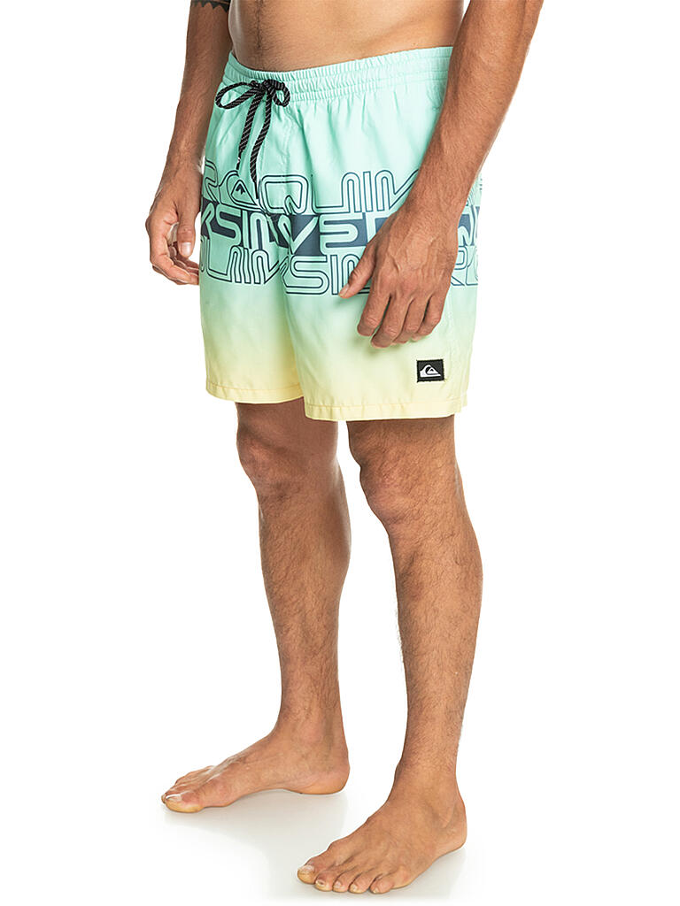 QUIKSILVER | Herren Badeshort Everyday Wordblock 17"  | mint