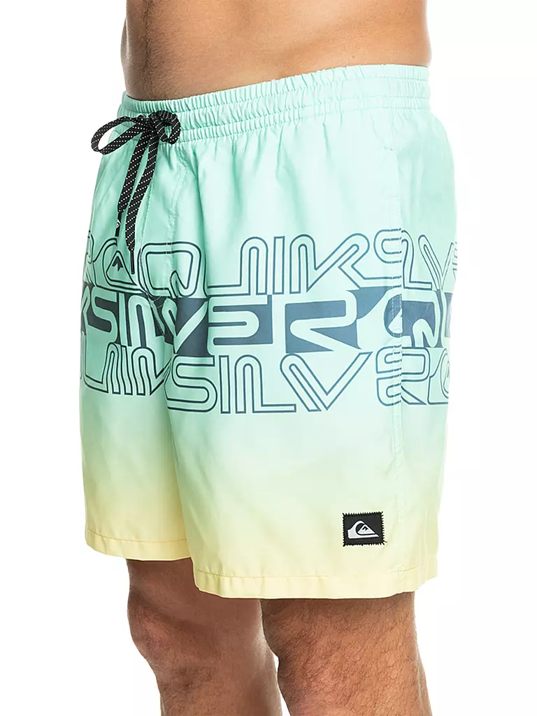 QUIKSILVER | Herren Badeshort Everyday Wordblock 17"  | mint