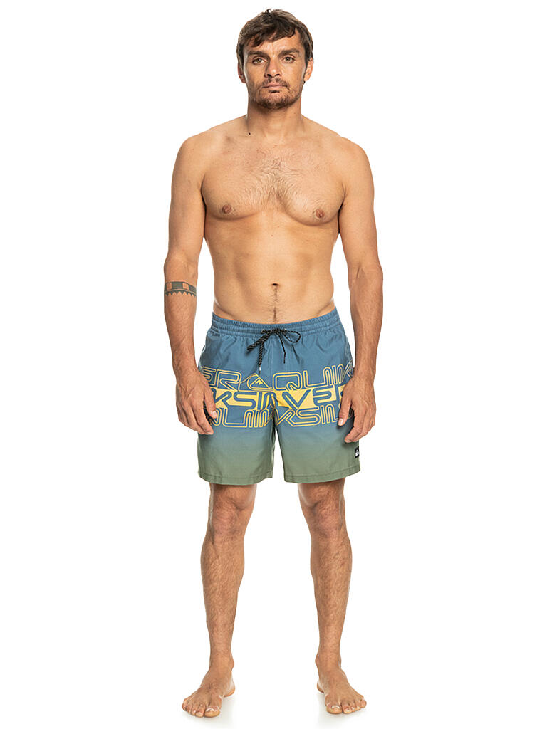 QUIKSILVER | Herren Badeshort Everyday Wordblock 17" | olive