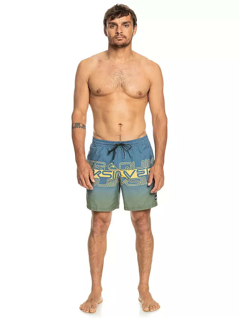 QUIKSILVER | Herren Badeshort Everyday Wordblock 17" | olive