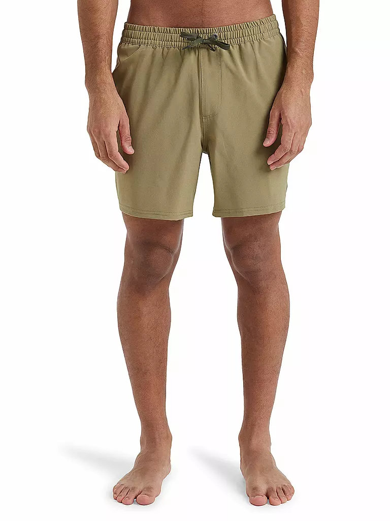 QUIKSILVER | Herren Badeshort Surfsilk Solid 16"  | olive